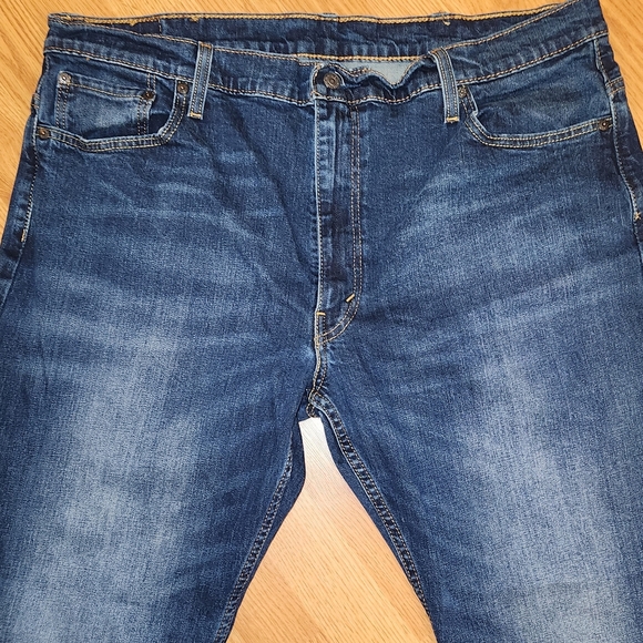 Levis 569 Jeans Men’s 40x30 Blue Denim Relaxed Fit Straight Loose Baggy Dad Norm - Picture 2 of 13